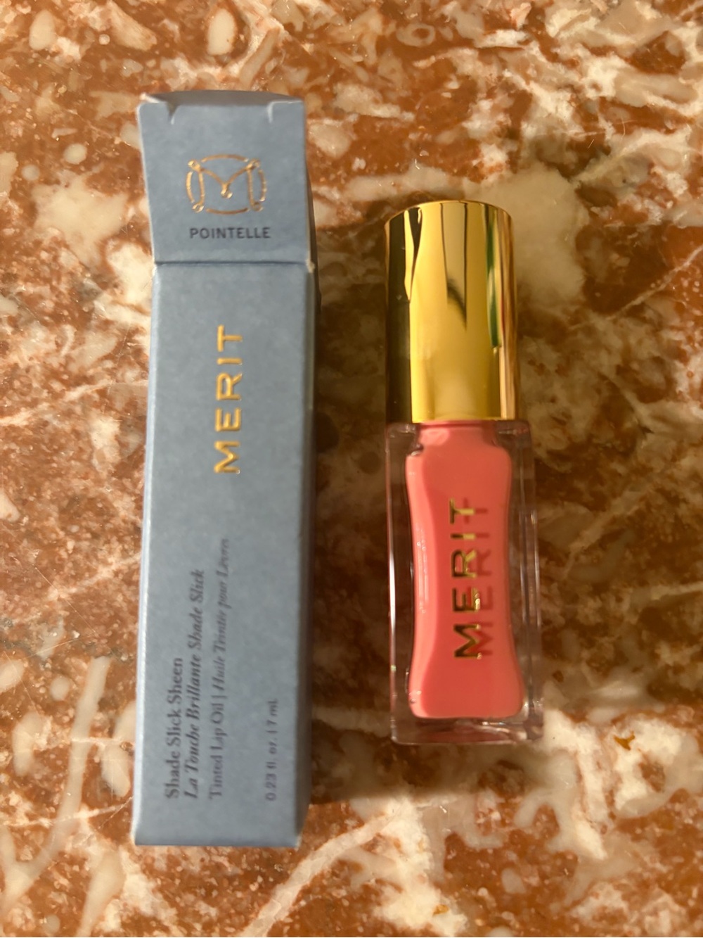 NWT, Merit Tinted Lip Oil